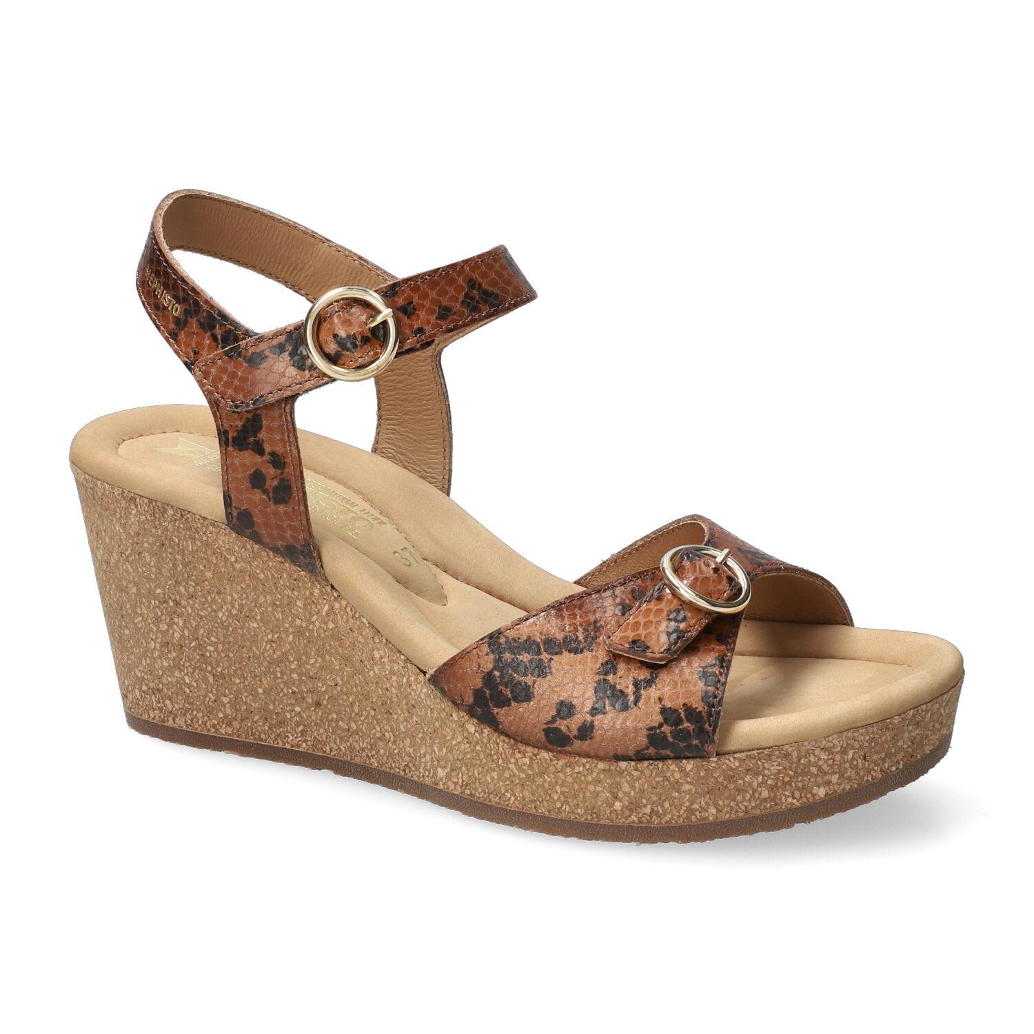 sandales femme modèle Natalya Marron tobacco - Mephisto